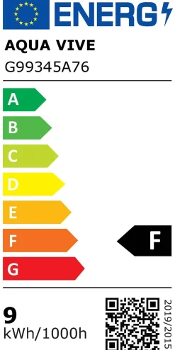 Brico Aquavive Wandlamp Brenta Zwart 12W Sale