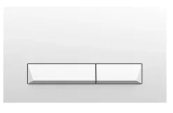 Brico Aquazuro Bedieningspaneel Brenta Dubbele Spoeling Voor Brembo Inbouwreservoirs| Wit Clearance