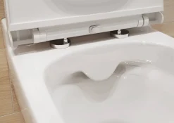 Brico Aquazuro Inbouwreservoir Set Iris | Quick Release & Soft-Close Toiletzitting | Randloos Toiletpot New