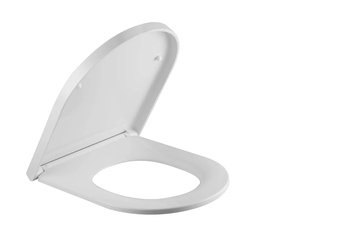 Brico Aquazuro Toiletzitting D-Vorm Murano Duroplast Wit Outlet
