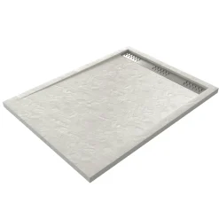 Brico Aurlane Douchebak Pedra 120X90Cm Wit Steeneffect Online