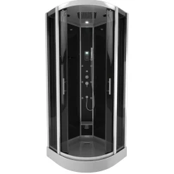 Brico Aurlane Douchecabine Hammam Dark Night 95X95X215Cm