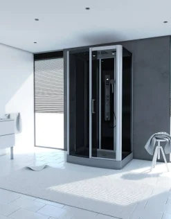 Brico Aurlane Douchecabine Premium 2 Rechthoek 115X90Cm Hot