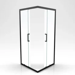 Brico Aurlane Douchedeuren Factory Vierkant 90X90X200Cm Zwart Best