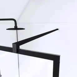 Brico Aurlane Douchewand Black Indus 120X200Cm 5Mm Zwart Online