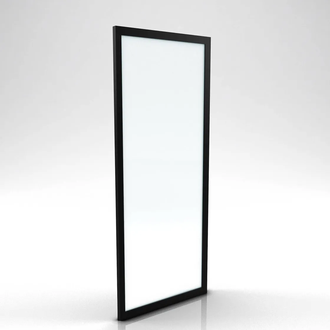 Brico Aurlane Douchewand Factory 90X200Cm Zwart Hot