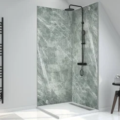 Brico Aurlane Wandpaneel 90X210Cm Artic Green Discount