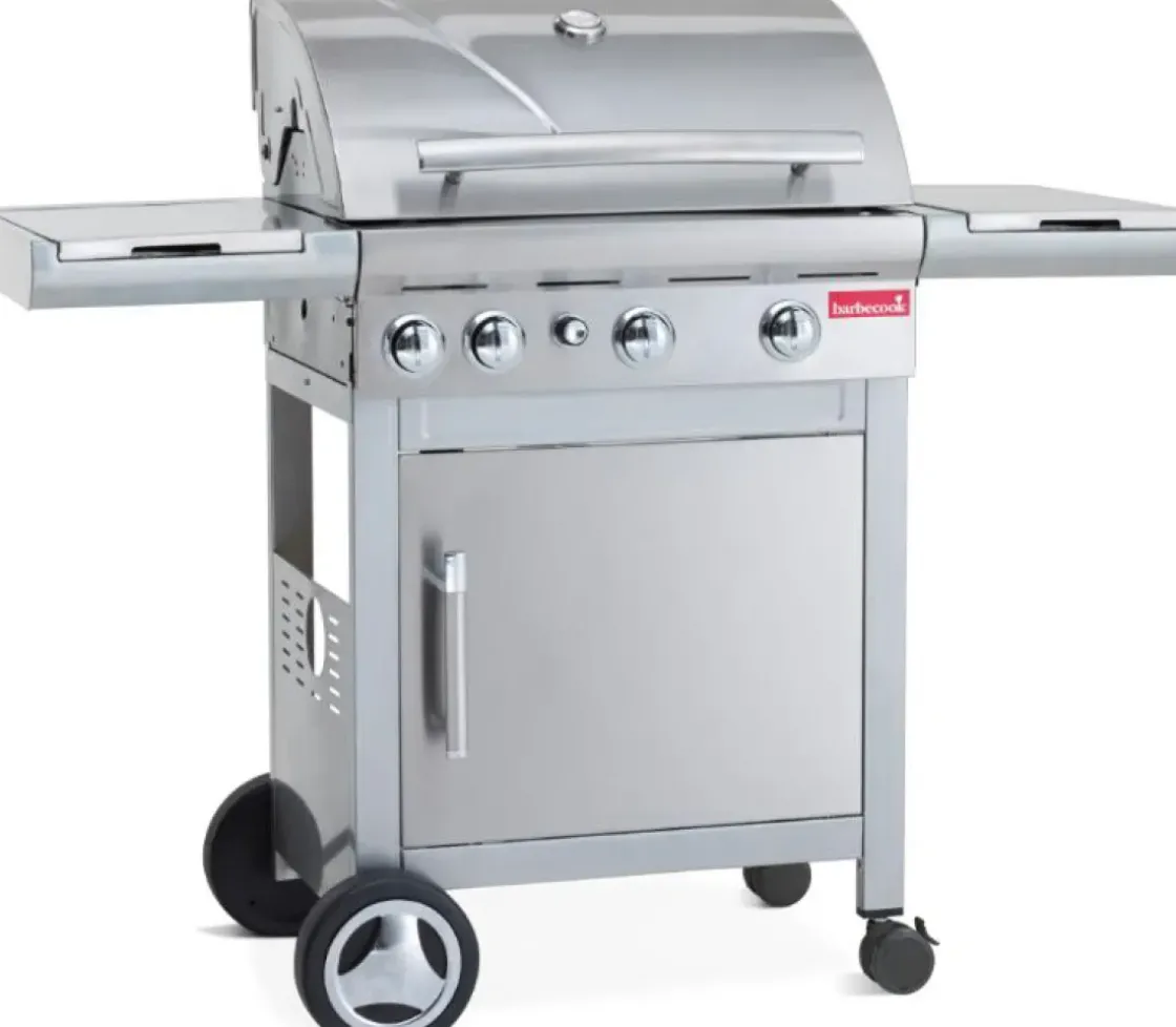 Barbecook Gasbarbecue Kaduva Inox 11,8Kw 133X57X116 Cm-Brico Hot