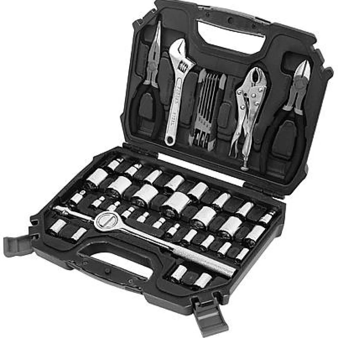 Brico Baseline Gereedschapset Dopsleutels – 45 Stuks Outlet