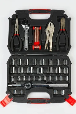 Brico Baseline Gereedschapset Dopsleutels – 45 Stuks Outlet