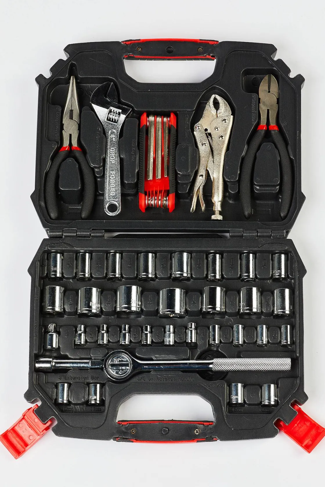 Brico Baseline Gereedschapset Dopsleutels – 45 Stuks Outlet