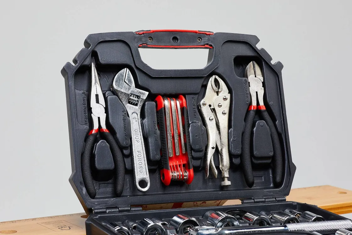 Brico Baseline Gereedschapset Dopsleutels – 45 Stuks Outlet