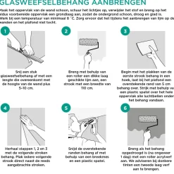 Baseline Glasweefselbehang Ruit 25M 100Gram-Brico