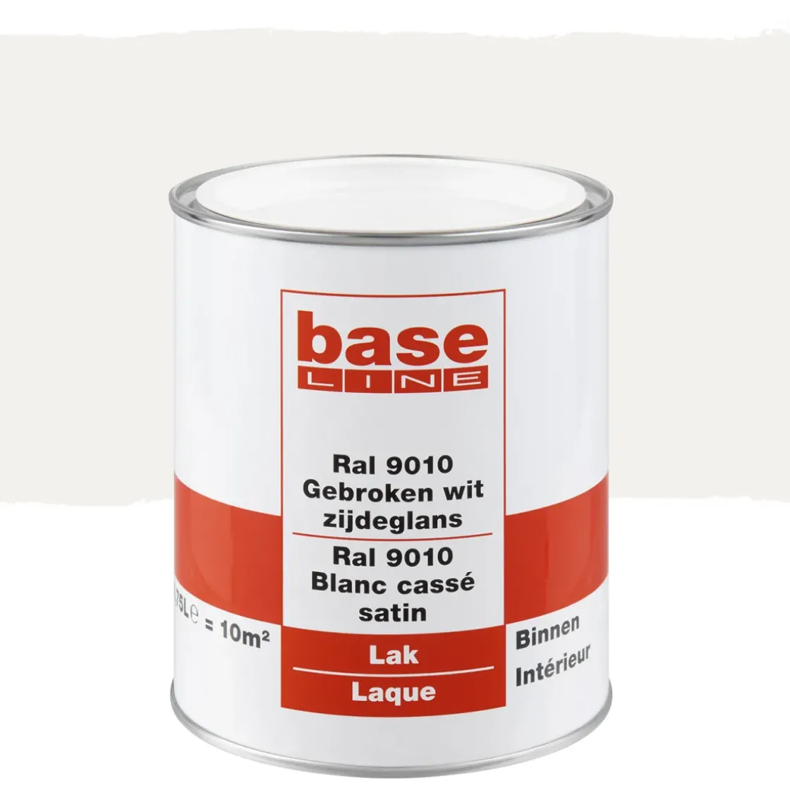 Baseline Lak Zijdeglans Gebroken Wit Ral 9010 750Ml-Brico Sale