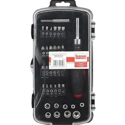 Brico Baseline Ratelschroevendraaier + Bitset – 35 Stuks Sale