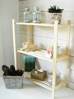 Brico Baseline Rek 3 Legplanken In Massief Den 90X70X30Cm Clearance