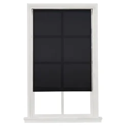 Baseline Rolgordijn Lichtdoorlatend Zwart 60X175Cm-Brico