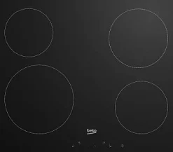 Brico Beko Vitrokeramische Kookplaat Hic 64401 Zwart 58X51Cm 6800W New