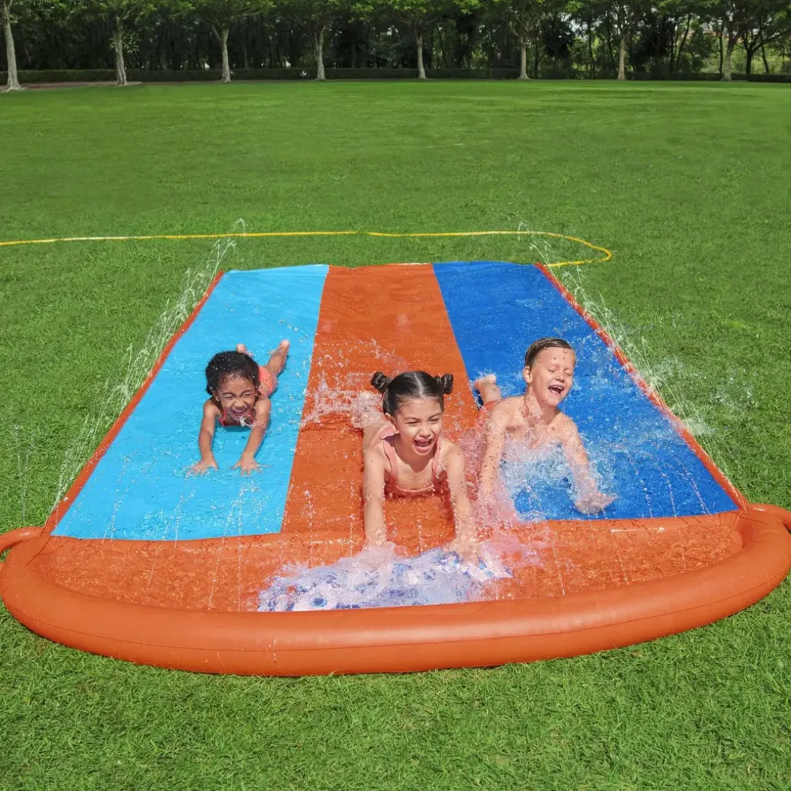 Bestway H2Ogo Triple Waterglijbaan 488 Cm-Brico Best