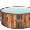 Bestway Jacuzzi Lay-Z-Spa Helsinki 60025 1123L Imitatie Hout O180X66Cm-Brico Online