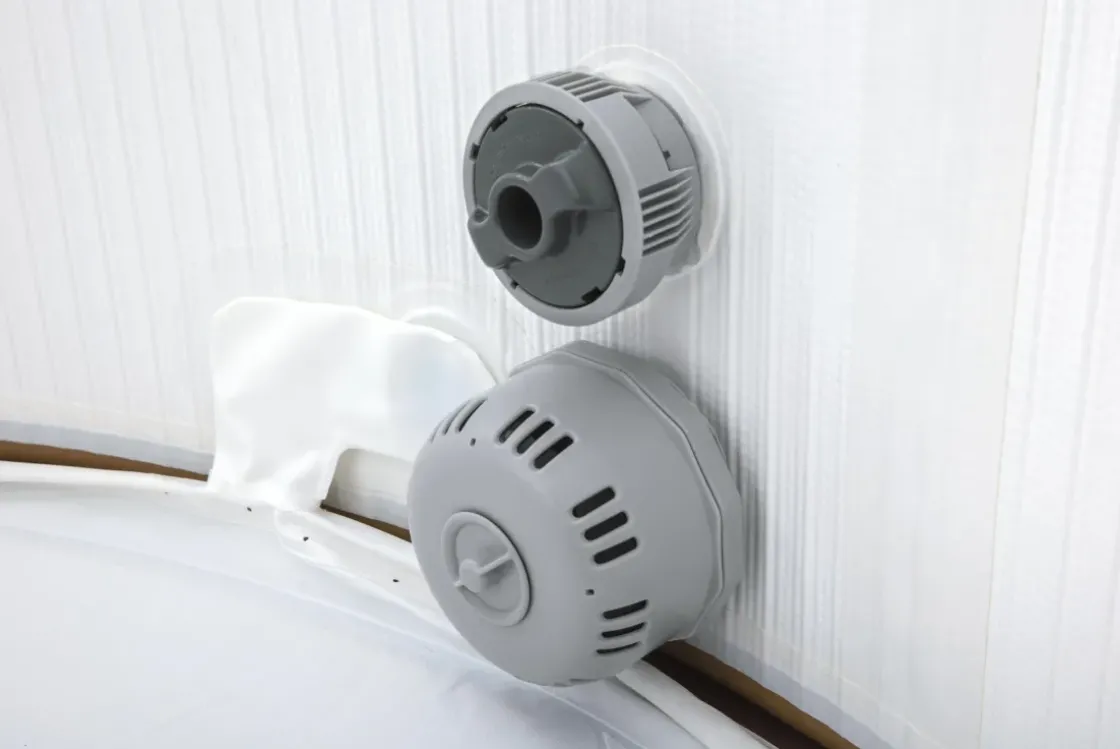 Bestway Jacuzzi Lay-Z-Spa Helsinki 60025 1123L Imitatie Hout O180X66Cm-Brico Online