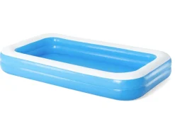 Bestway Opblaasbaar Zwembad Family Pool Rechthoekig Blauw 305X183X46Cm-Brico Online