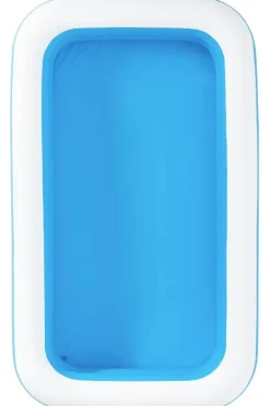 Bestway Opblaasbaar Zwembad Family Pool Rechthoekig Blauw 305X183X46Cm-Brico Online
