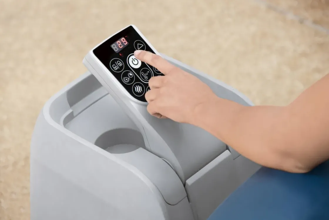 Bestway Opblaasbare Jacuzzi Lay-Z-Spa Milan Airjet Plus Blauw 916L O196X71Cm-Brico Online