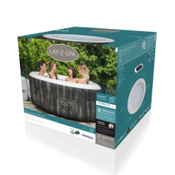Bestway Opblaasbare Jacuzzi Lay-Z-Spa Bahamas Airjet 669L 4Pers O180X66Cm-Brico New