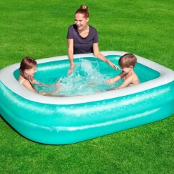 Bestway Opblaaszwembad Rechthoek 201X150X51Cm-Brico Best