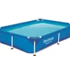 Bestway Opzetzwembad Steel Pro Rechthoek 221X150X43Cm-Brico Discount