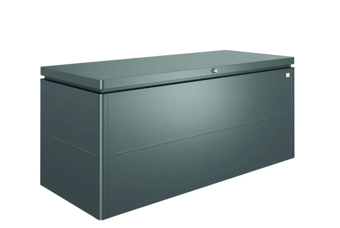 Biohort Kussenbox Lounge 200 Donkergrijs Metallic 84X200Cm-Brico Discount