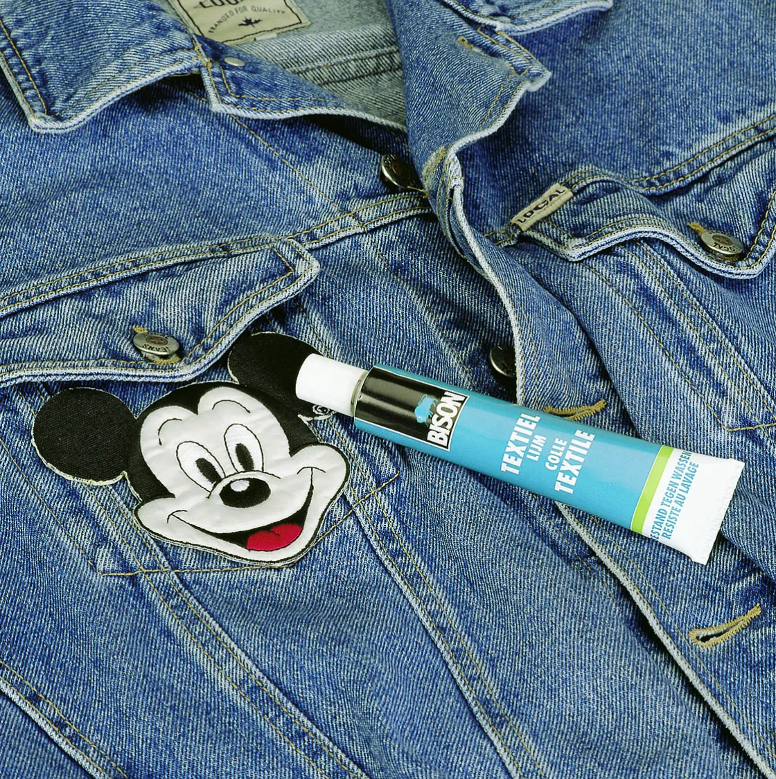 Brico Bison Textiellijm Blister 50Ml Clearance