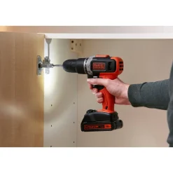 Brico Black + Decker Schroef,-Klopboormachine 18V ( 2 Accu'S) Sale