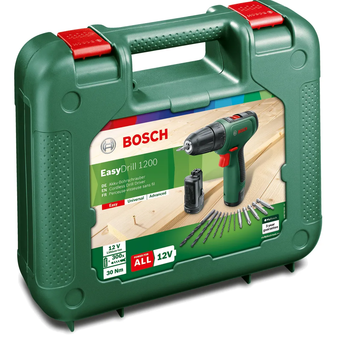Brico Bosch Accuboormachine Easydrill1200 12V (2 Accu'S) Outlet