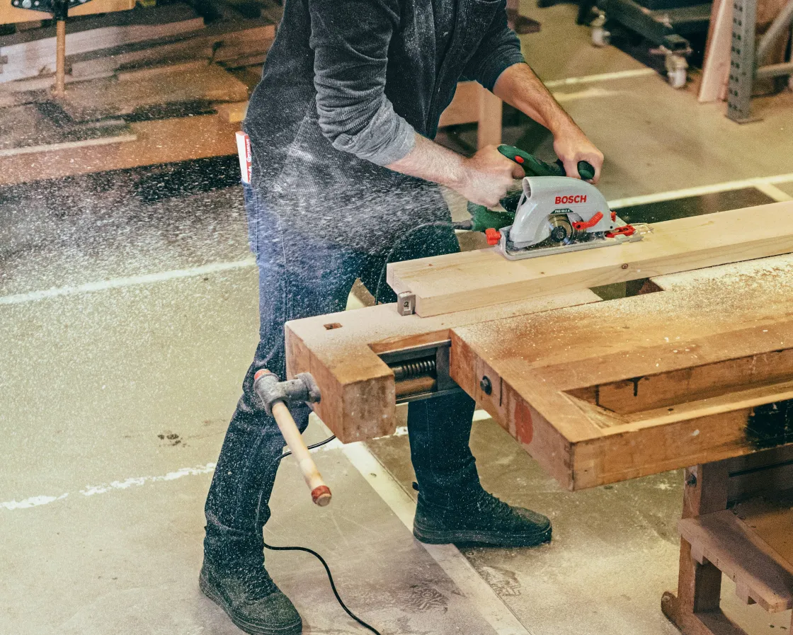 Brico Bosch Cirkelzaag Pks55A 1200W Sale