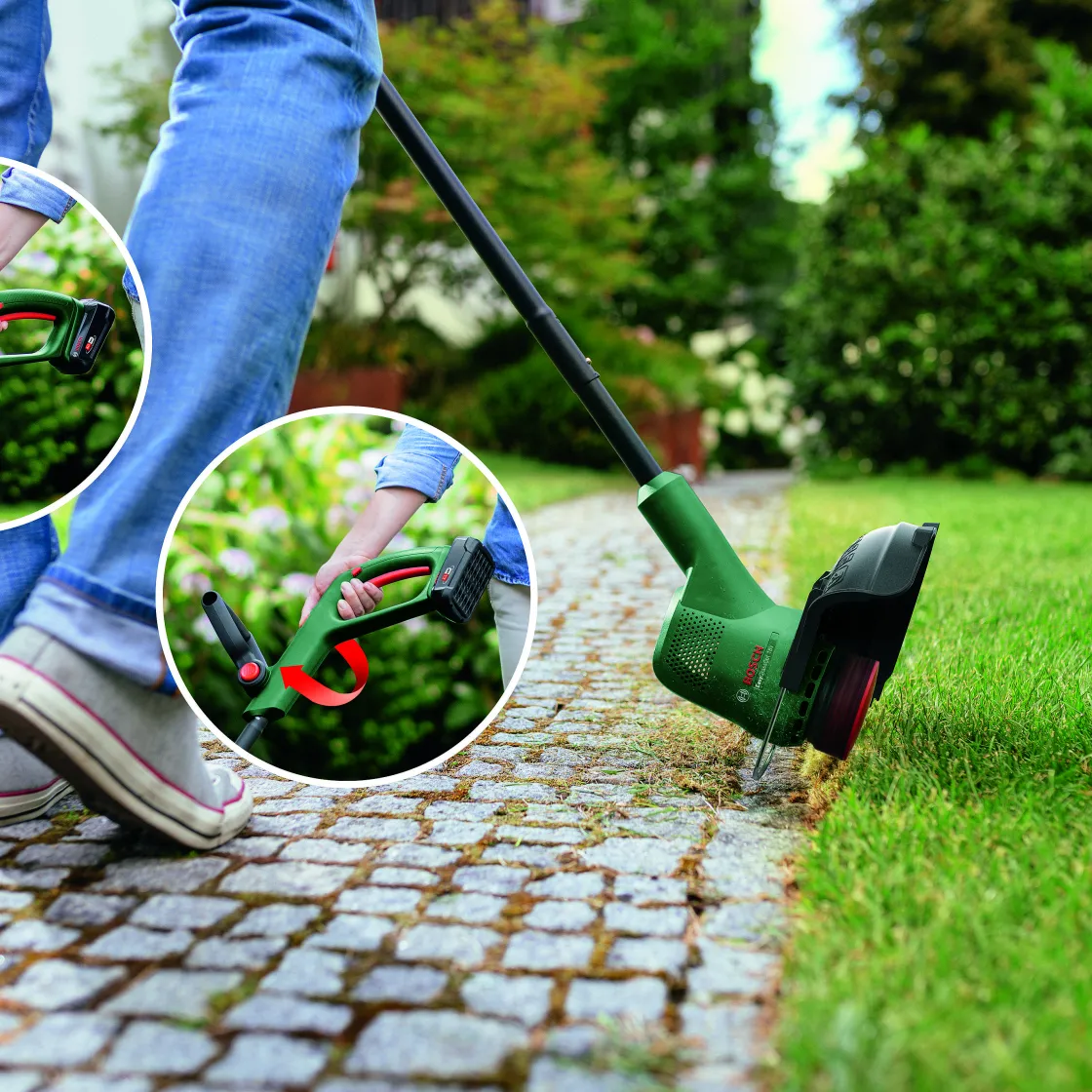Brico Bosch Grastrimmer Easygrasscut 18V-26 18V 2,5Ah Li-Ion + Lader Clearance