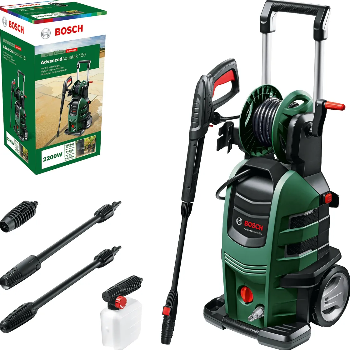 Brico Bosch Hogedrukreiniger Advanced Aquatak 150 2200W