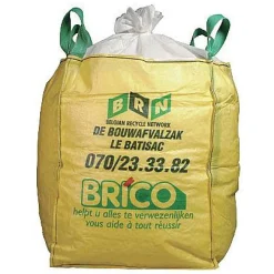Brico Bouwafvalzak 87X87X120Cm + Ophaling Clearance