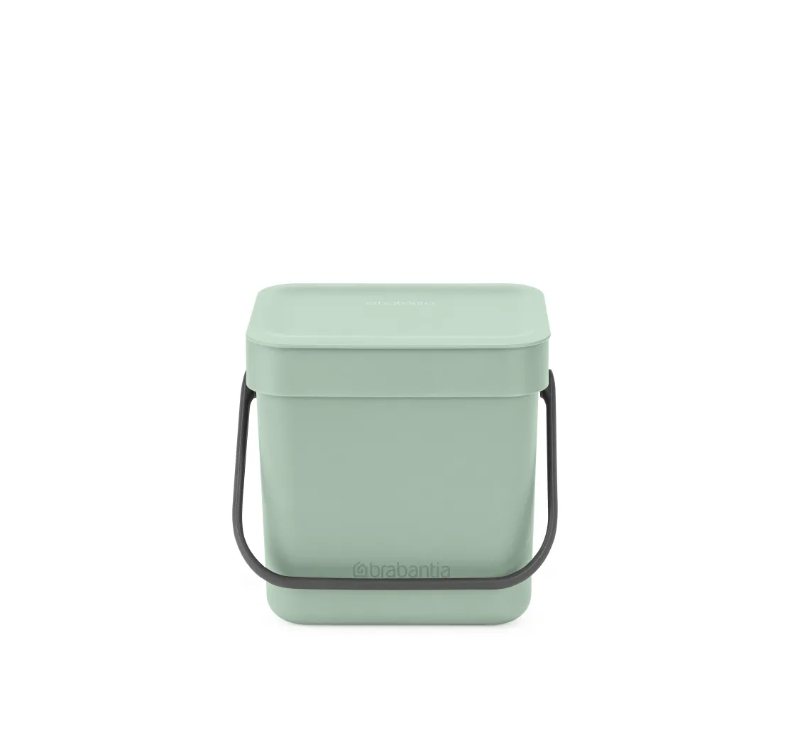 Brico Brabantia Afvalemmer Sort&Go 3L Jade Groen Clearance