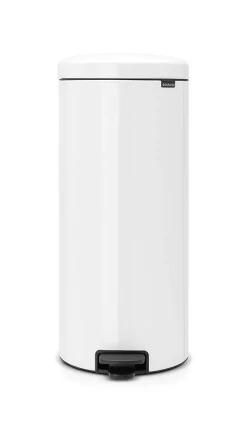 Brico Brabantia Pedaalemmer Newicon White 30L Hot