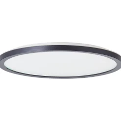 Brico Brilliant Plafondlamp Brennan Zwart 29,4Cm Warm Wit 24W Best