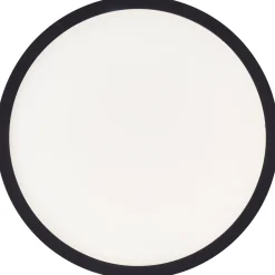 Brico Brilliant Plafondlamp Brennan Zwart 29,4Cm Warm Wit 24W Best