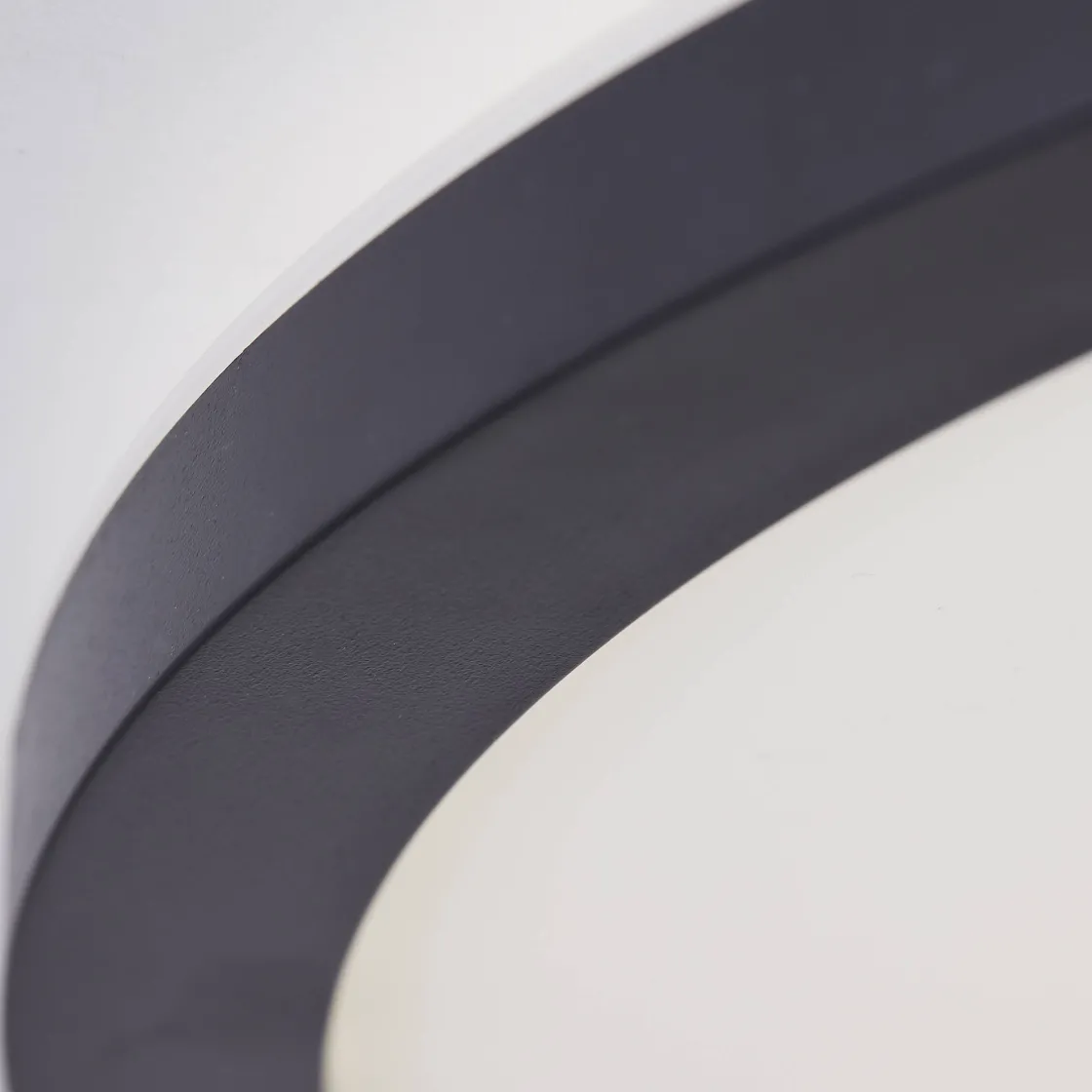 Brico Brilliant Plafondlamp Brennan Zwart 42Cm Neutraal Wit 24W Online