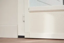 Cando Hordeur Premium - Magnetische Hordeur - Wit Profiel - Grijs Gaas - 100X235Cm-Brico Clearance