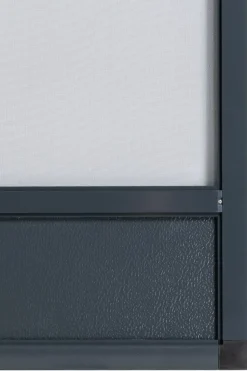 Cando Hordeur Premium - Magnetische Hordeur - Antraciet Profiel - Grijs Gaas - 100X235Cm-Brico Online