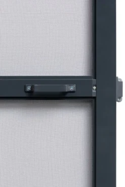 Cando Hordeur Premium - Magnetische Hordeur - Antraciet Profiel - Grijs Gaas - 100X235Cm-Brico Online