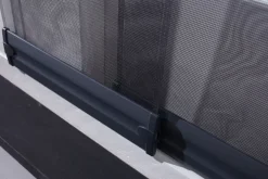 Cando Horgordijn Comfort - Grijs Profiel - Grijs Gaas - 95X235Cm-Brico Outlet