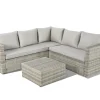 Central Park Alea Loungeset Taupe Staal/Canvas 3 Delig-Brico Sale