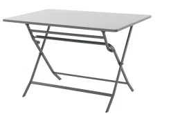 Central Park Bistrotafel Stacy Antraciet Staal 110X70Cm-Brico Sale